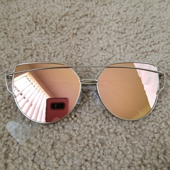 Cat eyes mirrorred sunglasses fashi trend  Sunglas - Picture 5 of 6